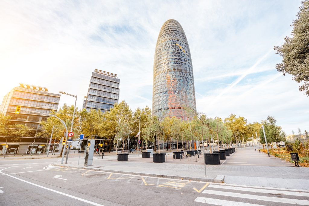 Barcelona de toren van Agbar