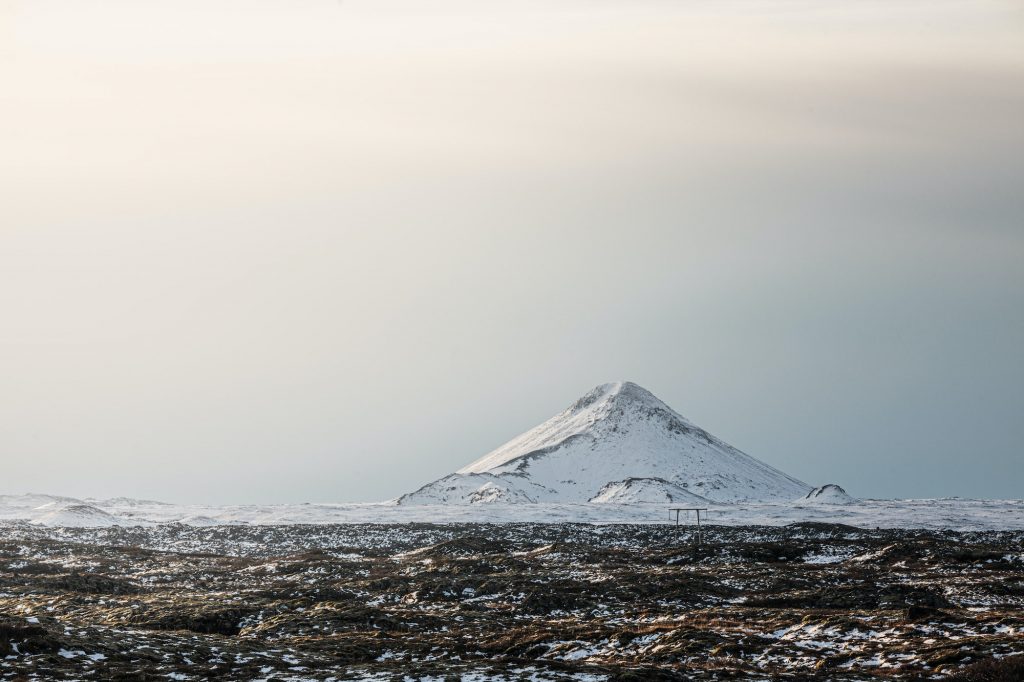 Keilir bergtop in Reykjavik.