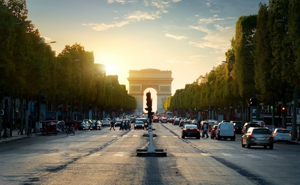 Champs-Elysées Parijs 