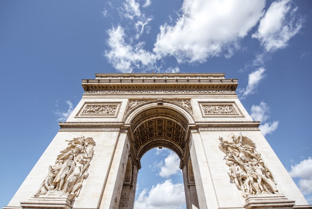 Arc de Triomphe , Parijs