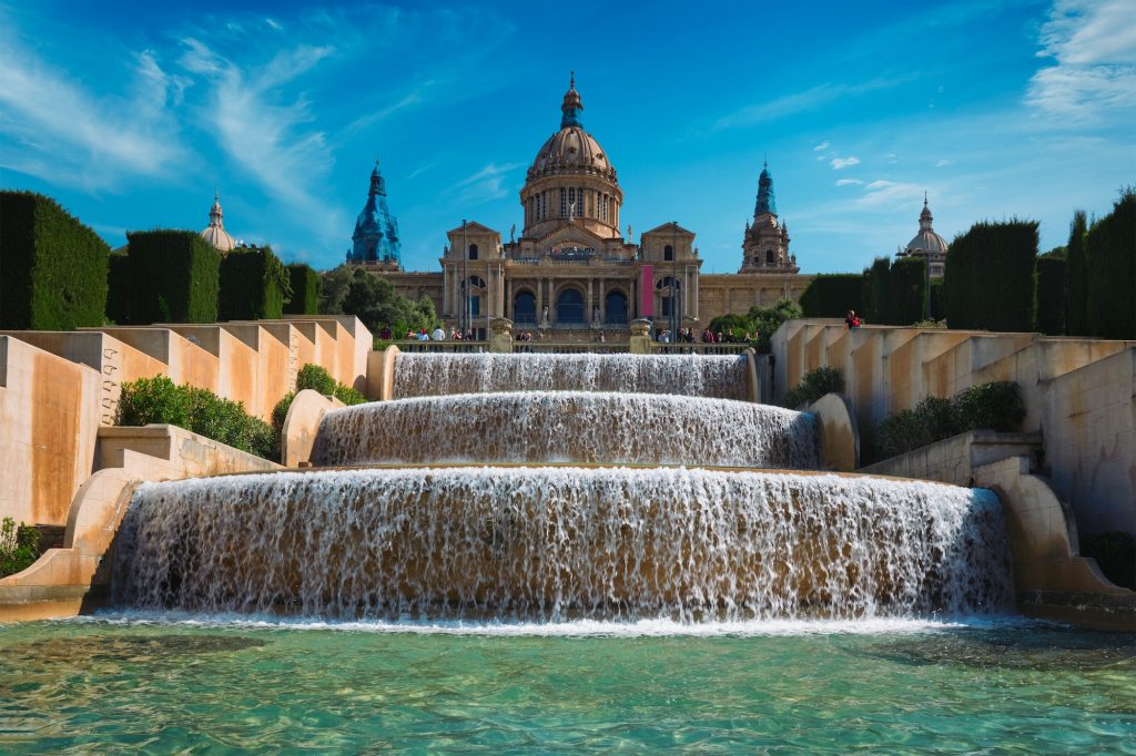 Barcelona magische fontein