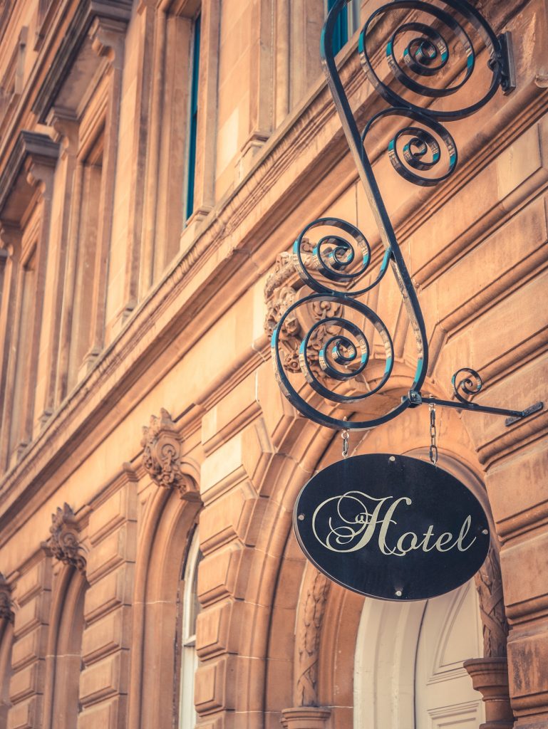 Ornate Luxe boutique hotel
