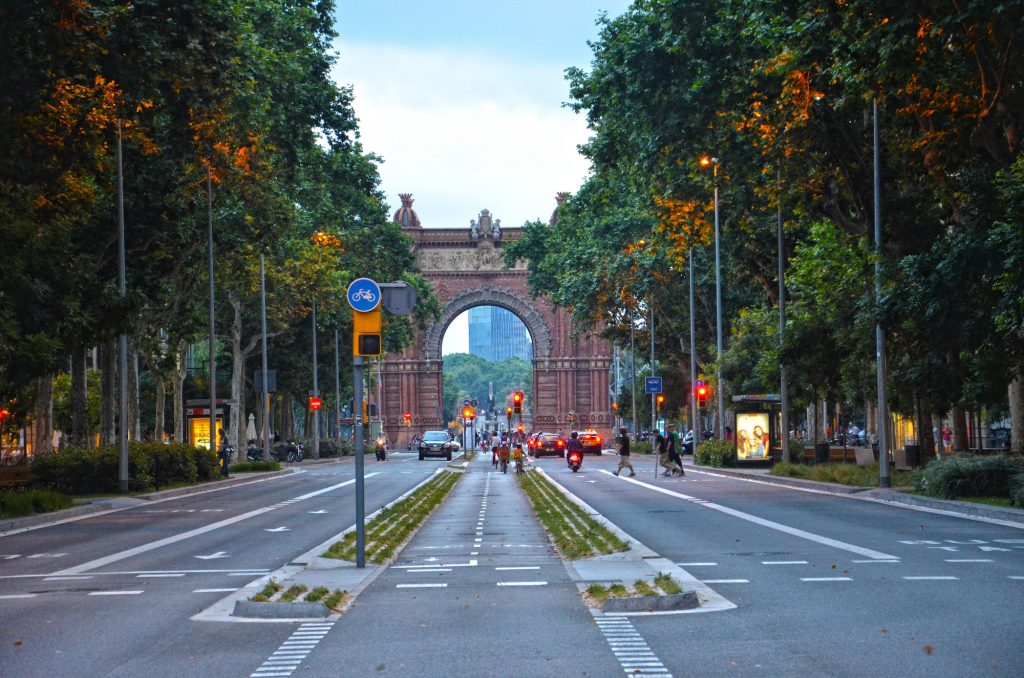 Arc the Triomphe in Barcelona