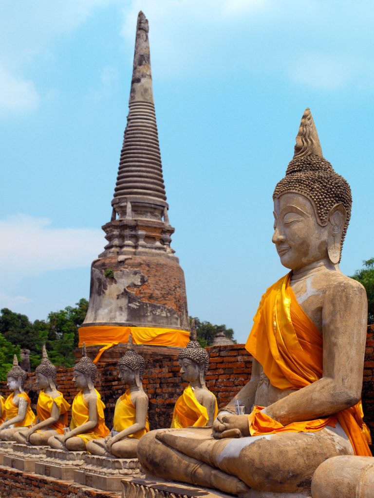 Ayutthaya nabij Bangkok Thailand