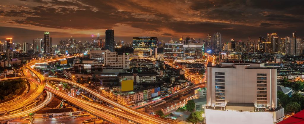 Nachtleven in Bangkok metropolitan